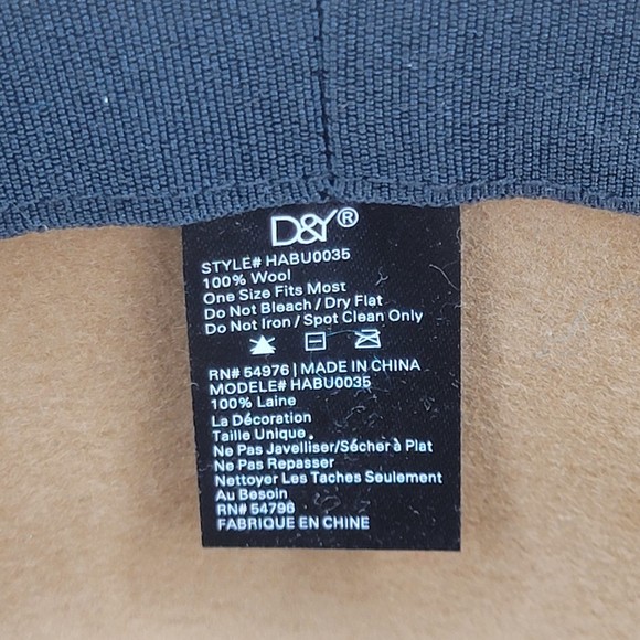 D&Y Women's Cloche Hat with Ribbon - Picture 6 of 6